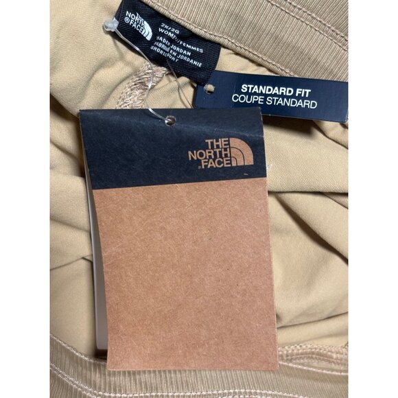 The North Face Womens Aphrdite Pants Size 2X Regular Khaki Stone Tapered Ruched - Picture 9 of 13